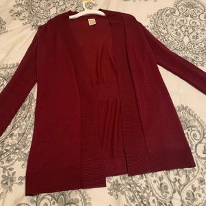 Maroon Cardigan  🍁